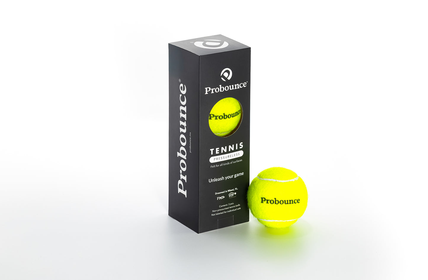 PELOTA DE TENNIS PRESSURLESS